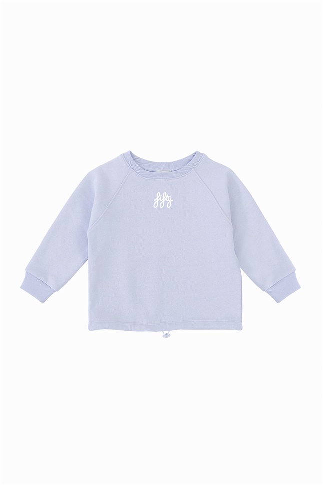 Mini Büzgülü Sweatshirt Lavanta | fiftypieces.shop