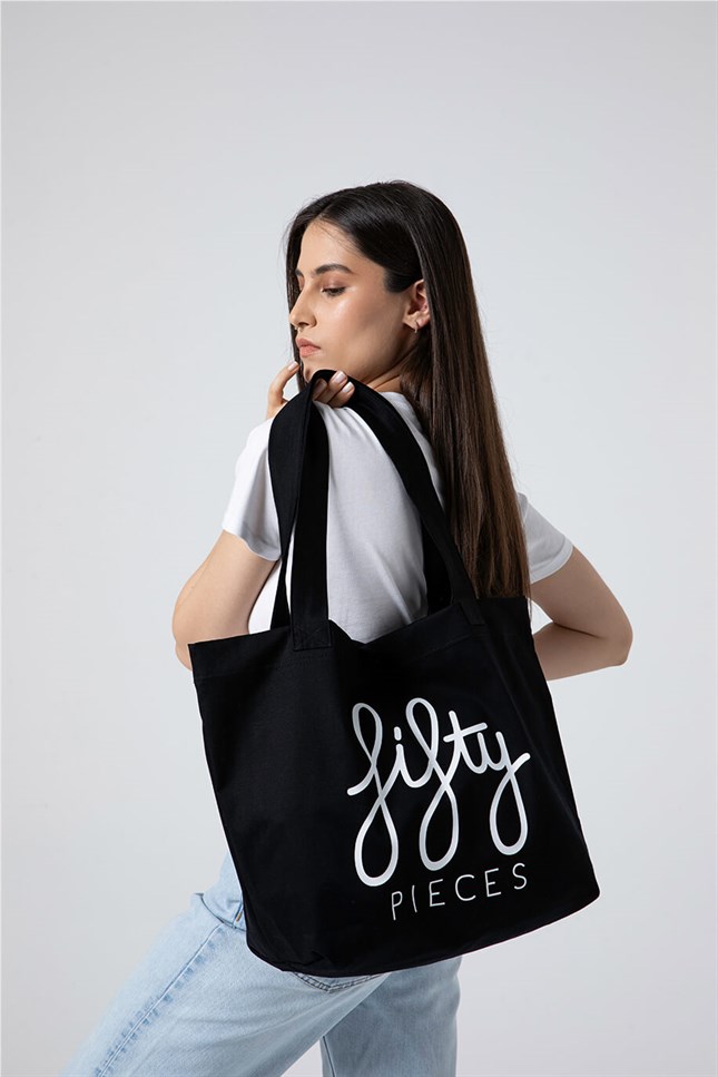 Fifty Cloth Bag Black
